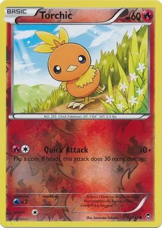 Furious Fists Torchic #12/111 reverse holo